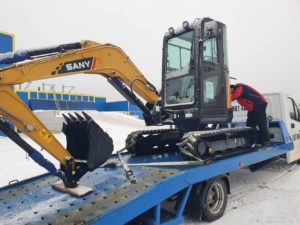 Мини-экскаватор Sany SY35U